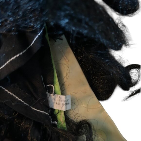 Vintage Fun World Neon Green Monster Vinyl Rubber Mask #9247 - Picture 8 of 9